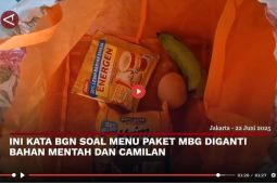 Ini kata BGN soal menu paket MBG diganti bahan mentah - VIDEO