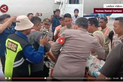 Polisi yang ditembak KKB usai tolong korban laka dirujuk ke Jakarta - VIDEO
