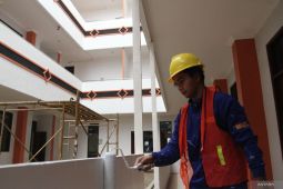 Tahap akhir penyelesaian pembangunan Sekolah Rakyat di Malang