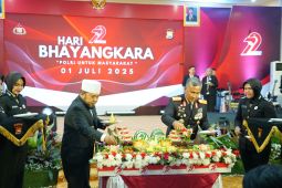 Gubernur sebut Polri punya tekad kuat jaga ketahanan pangan