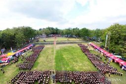 Sebanyak 2.400 anggota Pramuka se-Jawa Barat meriahkan Jambore