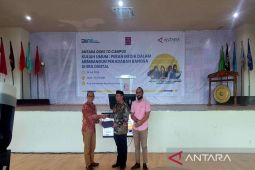 Antara "goes to campus" disambut antusias di Universitas Nusa Putra