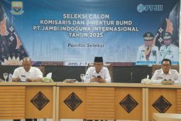 Wagub Jambi pastikan seleksi Komisaris dan Direktur PT. JII tanpa intervensi