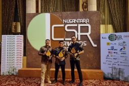 Tiga penghargaan Nusantara CSR Awards bukti Peduli PLN UIP KLB pada negeri