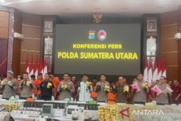 Polda Sumut sita 1,16 ton sabu  selama Januari--Juni 2025