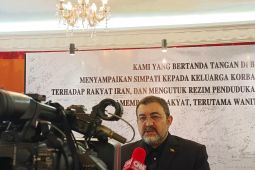 Kedubes Iran gelar aksi tanda tangan petisi solidaritas