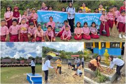 PT SKS Listrik Kalimantan gelar Aksi Hijau di 19 sekolah Kecamatan Rungan