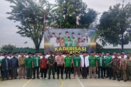 Seratus peserta ikuti pengaderan tiga matra Ansor Sidoarjo