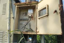 Panel penerangan jalan umum di Mandalika kembali dicuri