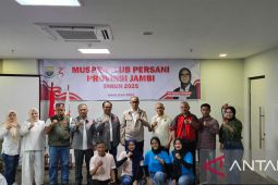 Eva Lam terpilih kembali jadi Ketum Pengprov Persani Jambi