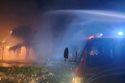 Kantor Dishub Abdya terbakar, petugas kerahkan empat unit Damkar