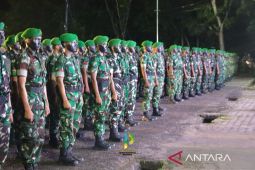 Wabup Belitung terima personel Batalyon Infanteri TP 845/Ksatria Satam