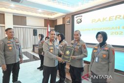 Wakapolda Jambi buka rapat kerja teknis bidang keuangan