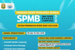 Bandarlampung akomodasi lulusan SMP di SMA Siger