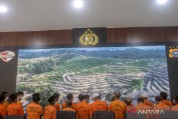 44 orang ditetapkan tersangka kasus karhutla di Riau