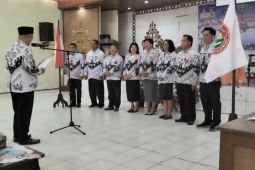 Pemkab berharap pengurus baru PGRI Gumas terus tingkatkan kualitas guru