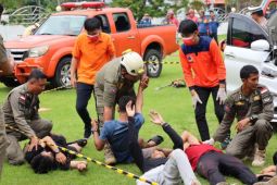 Basarnas Sulut perkuat kesiapsiagaan hadapi bencana melalui simulasi