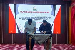 Kementerian HAM dan Pemprov Aceh teken MoU penguatan HAM