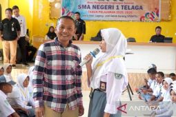 KPU Kabupaten Gorontalo sosialisasi pemilih pemula di sekolah