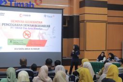 PT Timah edukasi masyarakat Kundur Barat cegah DBD