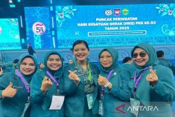 Yupri Astuti hadiri hari kesatuan gerak PKK di Samarinda