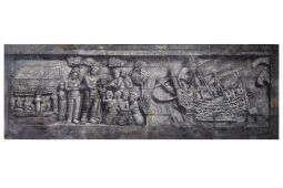 Pelukis Sohieb indahnya relief pameran "Borobudur:The Way of Life"