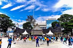 ASN Pemkot Pematangsiantar senam sehat di Lapangan Adam Malik, ini tujuannya