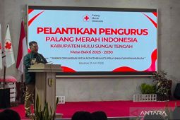 Bupati HST harapkan pengurus PMI kuatkan tekad jalankan tugas kemanusiaan