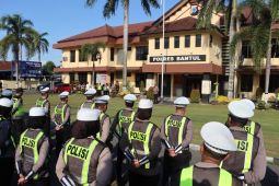 Polres Bantul menggelar Operasi Patuh tingkatkan disiplin berlalu lintas