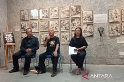 Seniman Yogyakarta gelar pameran tunggal 300 karya di Bantul