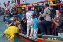 Tradisi ruwat laut di Carita dilirik jadi magnet wisatawan mancanegara