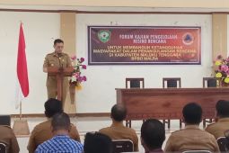 Minimalkan kerugian, Pemkab Malra gelar Kajian Risiko Penanggulangan Bencana