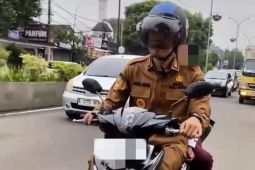 Wakil Wali Kota Serang ditilang polisi karena bonceng anak tanpa helm