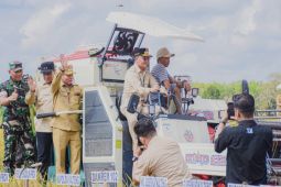 Pimpin panen raya di Kapuas, Gubernur sebut bentuk dukungan swasembada pangan