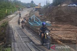 Pemkab Gumas kucurkan Rp4,4 miliar bangun Jembatan Sei Nango permanen