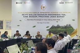 Komisi VII DPR RI usul moratorium izin pabrik semen baru cegah over supply