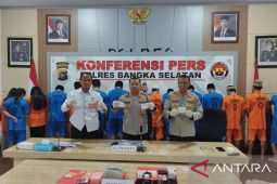 Ungkap kasus narkotika di Bangka Selatan meningkat