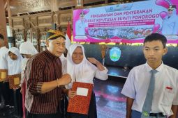Sebanyak 125 siswa Sekolah Rakyat Ponorogo terima SK