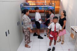 Kegiatan di hari pertama Sekolah Rakyat di Bali