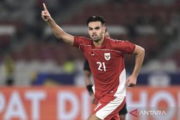 Jens Raven cetak lima gol, Indonesia sementara unggul 7-0 atas Brunei pada babak pertama