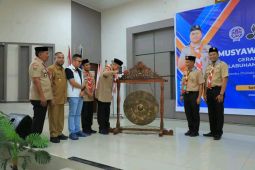 Bupati Labura buka Muscab Pramuka Tahun 2025