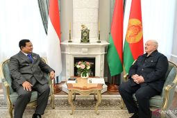 Prabowo jadi tamu yang sambangi kediaman Lukashenko, usai Putin
