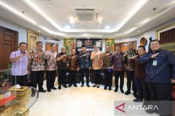 Bupati Muarojambi audiensi dengan dua kementerian