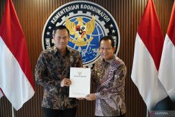 Bupati Muarojambi Bambang Bayu Suseno bertemu Menteri AHY