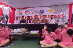 Polda Kalbar menyita 27.167 gram sabu pada Mei-awal Juli