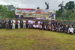 Pemkab Aceh Tengah sambut kedatangan prajurit Brigif 90 YGD dan Yonif TP 854 DK