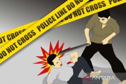 Tukang Bakso kena bacok preman di Padangsidimpuan