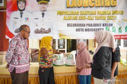 Pemkot Mojokerto berikan 7.828 paket bantuan pangan