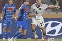 Menang tipis 1-0 atas Filipina Timnas Indonesia puncaki klasemen Grup A