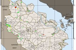 586 titik panas terdeteksi di Riau dan 1.208 di Sumatera